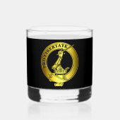 Wallace Gold Clan Badge Whisky Glas (Achterkant)