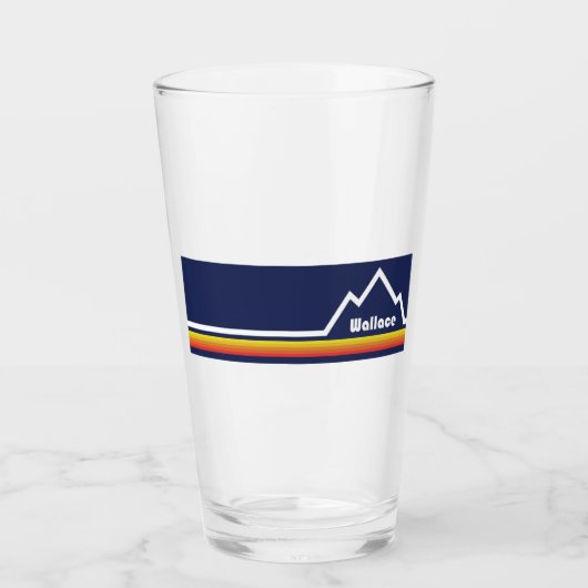Wallace Idaho Glas (Voorkant)