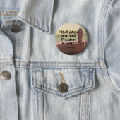 Wallace Monument, Stirling, Schotland Ronde Button 5,7 Cm (In situ)