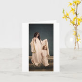 Wallace Nutting LA GARDE MÈRE carte de vœux (Fleur jaune)