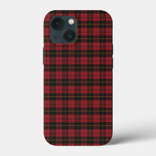 Wallace Red Tartan iPhone 13 Mini Hoesje