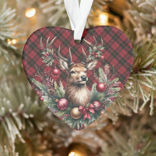 Wallace Rouge Altéré Noël Tartan Écossais (Arbre)