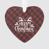 Wallace Rouge Altéré Noël Tartan Écossais (dos)