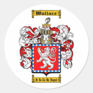 Wallace (Schots) Ronde Sticker