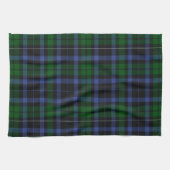 Wallace Tartan Blauw Groen Plaid Theedoek (Horizontaal)