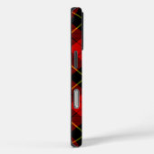 Wallace tartan red black plaid Case-Mate iPhone case (Achterkant / Rechts)
