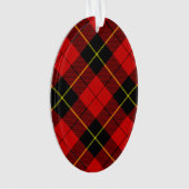 Wallace tartan rouge noir plaid (devant)
