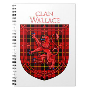 Wallace Tartan Scottish Play Lion Rampant Notitieboek