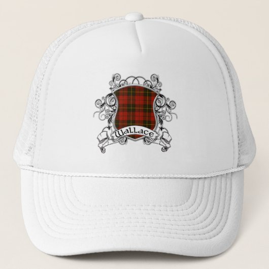 Wallace Tartan Shield Trucker Pet (Voorkant)
