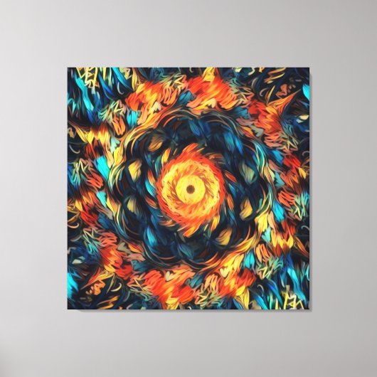 Wallburst stretched canvas Print (Voorkant)