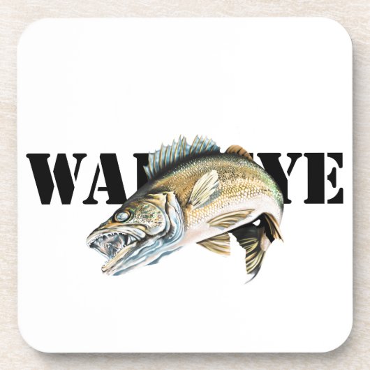 Walleye Bier Onderzetter (Voorkant)