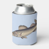 Walleye Fish Blikjeskoeler (Blikje Voorkant)