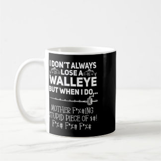 Walleye Lucky T-shirt Grappige Accessoires Voor Wa Koffiemok