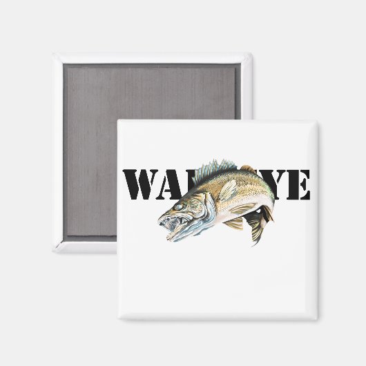 Walleye Magneet (Voorkant / Achterkant)
