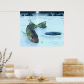Walleye op Ice Poster (Keuken)