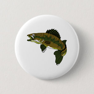 Walleye Ronde Button 5,7 Cm