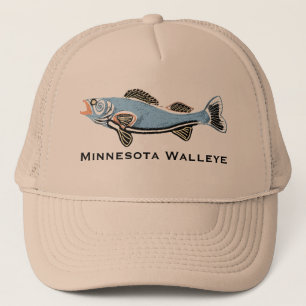 Walleye Trucker Hat Pet