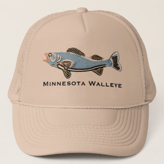Walleye Trucker Hat Trucker Pet