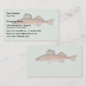 Walleye Visitekaartje (Voorkant / Achterkant)