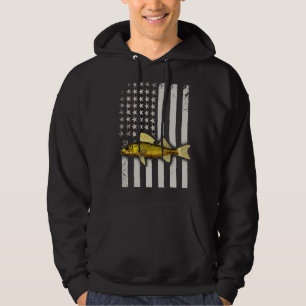 Walleye Vissen Verenigde Staten 1 Hoodie