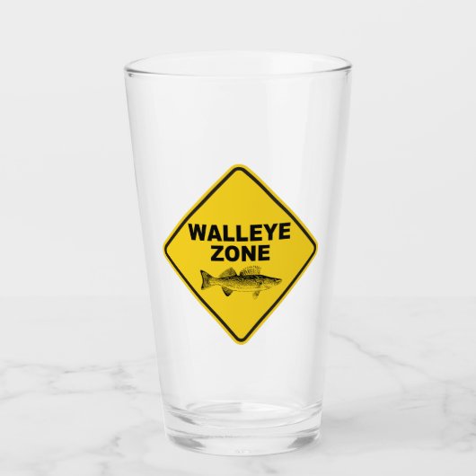 Walleye Vissen Zone Glas (Voorkant)