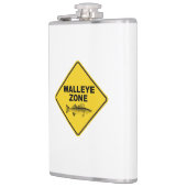 Walleye Vissen Zone Heupfles (Links)