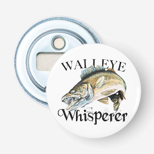 Walleye Whisperer Button Flesopener