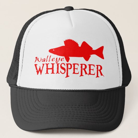 WALLEYE WHISPERER TRUCKER PET (Voorkant)