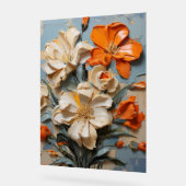 Wallflower - Impasto Floral Acryl Bord (Hoek)