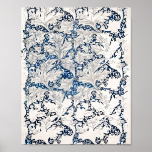 Wallflower Pattern 1890, van William Morris Poster