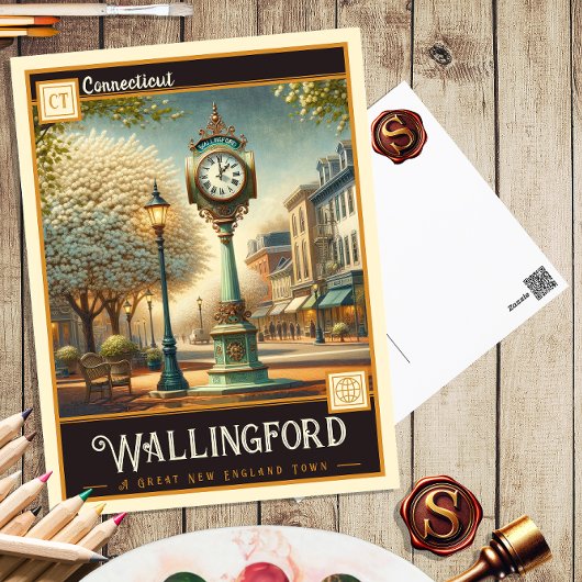 Wallingford, Connecticut |  BRIEFKAART