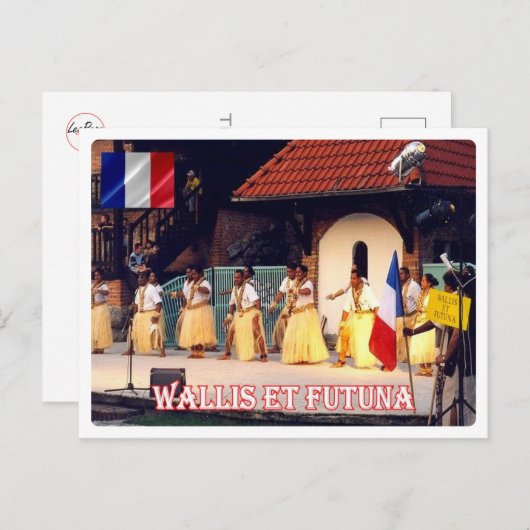 Wallis en Futuna - Folklore - Briefkaart (Voorkant / Achterkant)