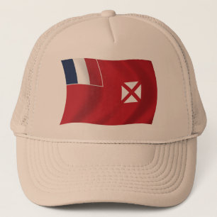 Wallis en Futuna Vlag Hoed Trucker Pet