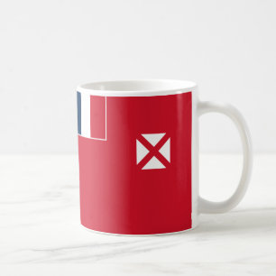 Wallis en Futuna Vlag Keramische Koffie Mok