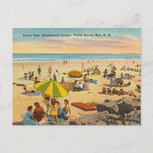 Wallis Sands Beach, Rye, New Hampshire Briefkaart