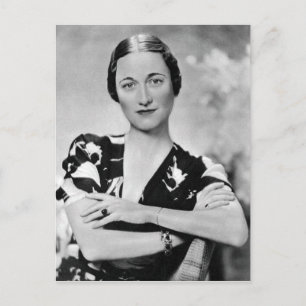 Wallis Simpson Briefkaart
