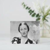 Wallis Simpson Briefkaart (Staand voorkant)