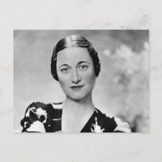 Wallis Simpson Briefkaart