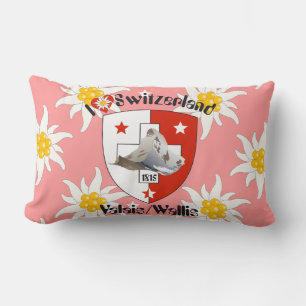 Wallis Valais Schweiz Suisse Kissen Kussen