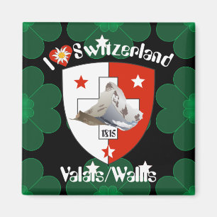 Wallis Valais Schweiz Suisse Magnete Magneet
