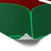 Wallis Valais Schweiz Suisse Poster (Hoek)