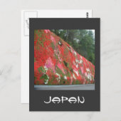 wallofcolor, Japan Briefkaart (Voorkant / Achterkant)