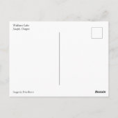 Wallowa Lake, Oregon Briefkaart (Achterkant)