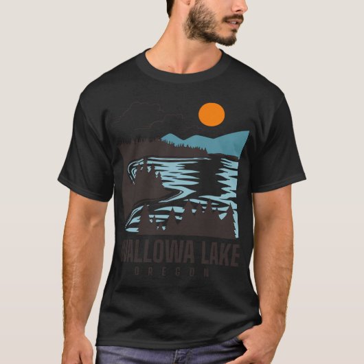Wallowa Lake Oregon T-shirt (Voorkant)