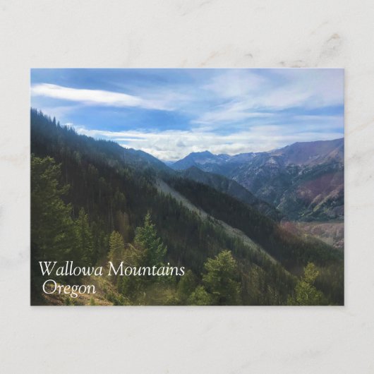 Wallowa Mountains, OF Briefkaart (Voorkant)