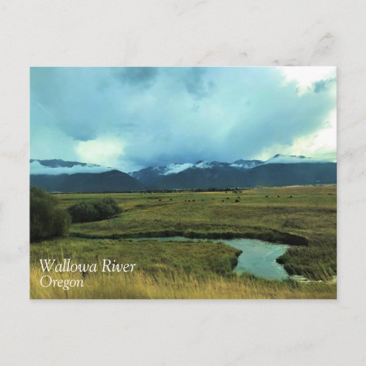 Wallowa, Oregon Briefkaart (Voorkant)