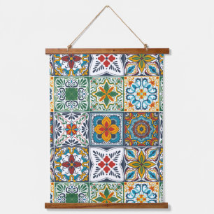 Wallpaper Backsplashes/Talavera geïnspireerde tege Hangend Wandkleed