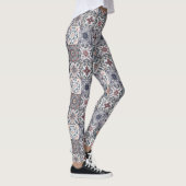 Wallpaper Backsplashes/Talavera geïnspireerde tege Leggings (Rechts)