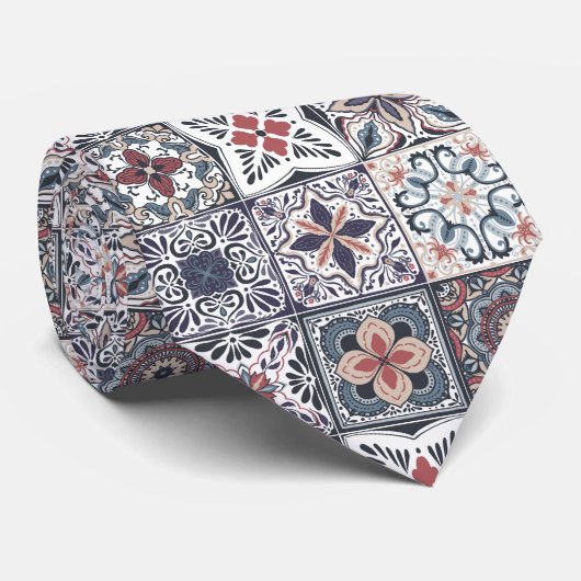 Wallpaper Backsplashes/Talavera geïnspireerde tege Stropdas (Opgerold)