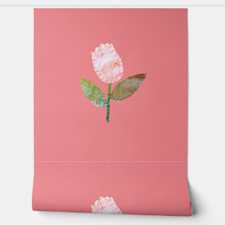 Wallpaper bloemstijl ontwerp behang